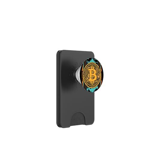 Bitcoin BTC Criptomonedas HODL PopSockets PopWallet para MagSafe