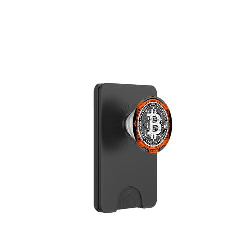 Bitcoin BTC Criptomonedas HODL PopSockets PopWallet para MagSafe