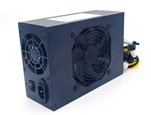 Fuente de alimentación de minería de 1800 W, compatible con 8 GPU