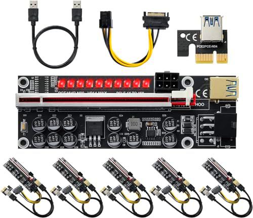 YBBOTT PCIE Riser - Tarjeta elevadora GPU 1X a 16X