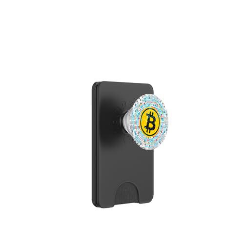 Bitcoin descentraliza la criptomoneda Blockchain PopSockets PopWallet para MagSafe